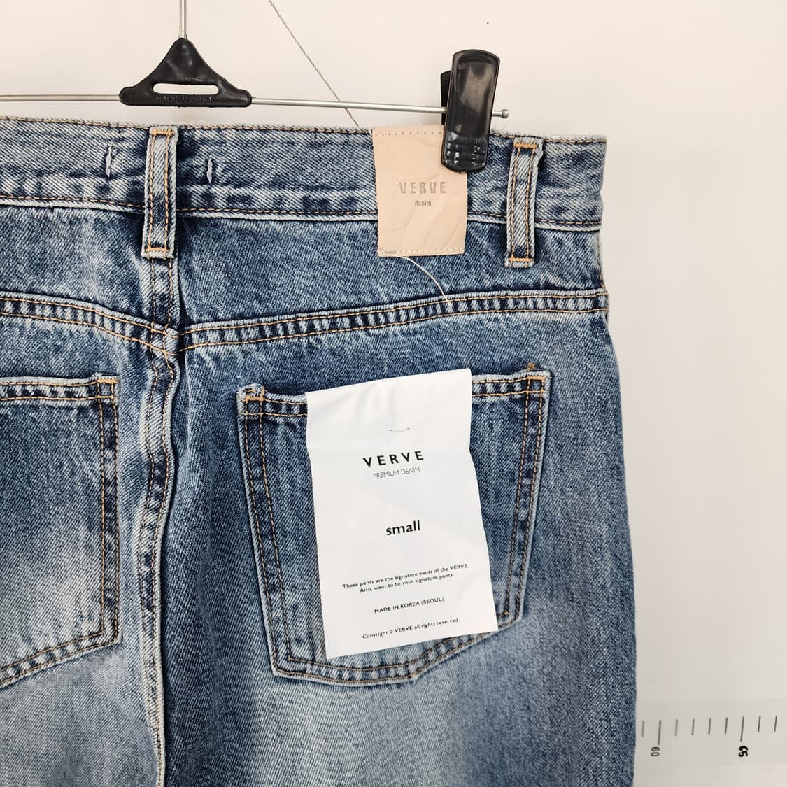 VERVE 찢청 팬츠 상품이미지3