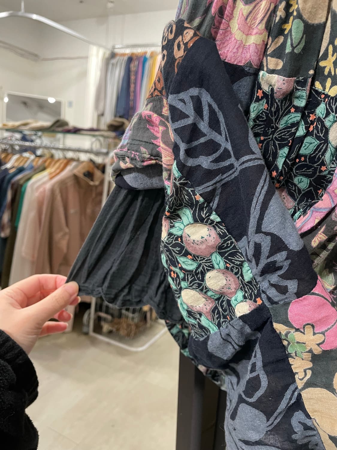 보헤미안 히피 패치 스커트 상품이미지7