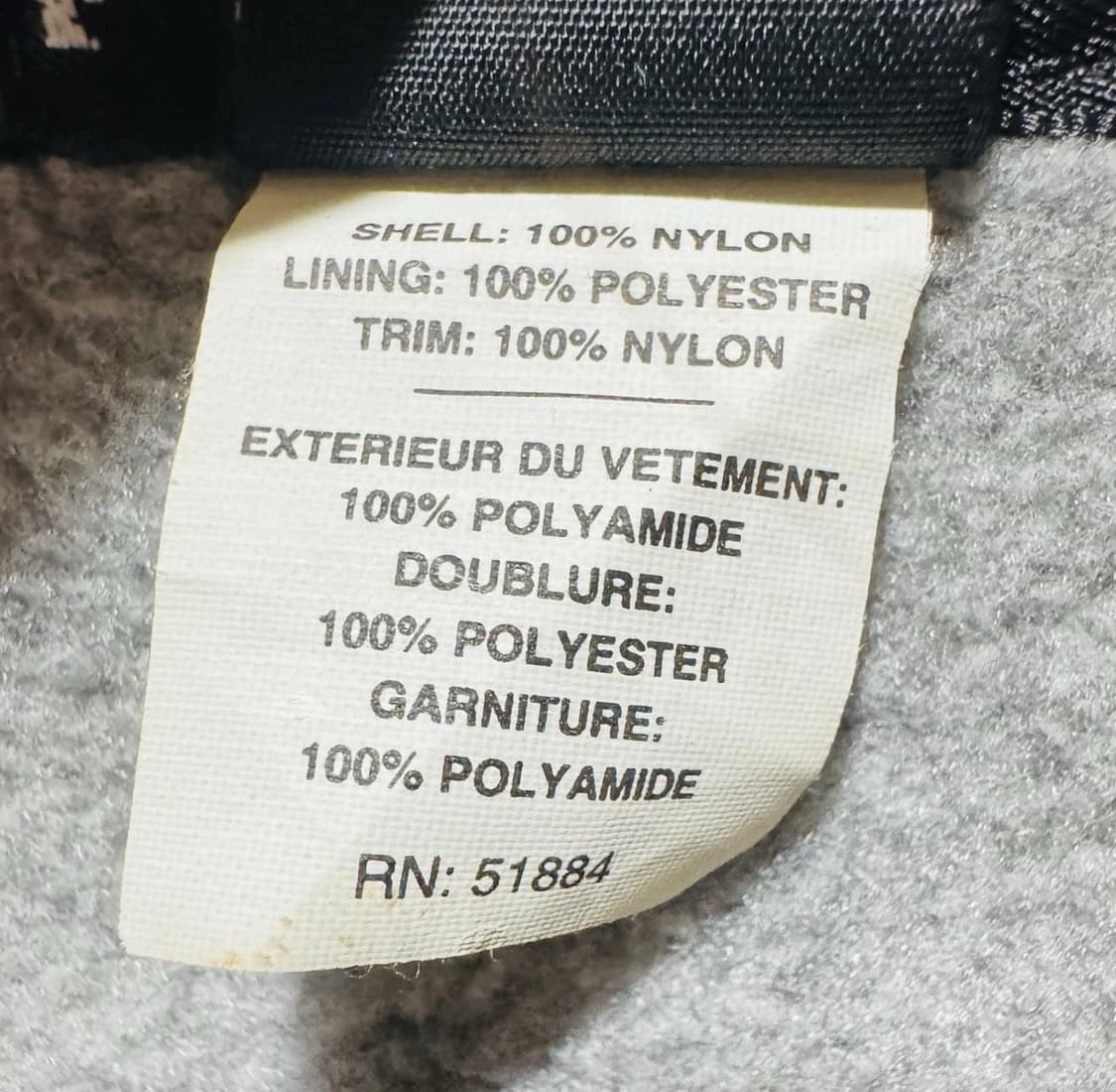 파타고니아 쉘드 신칠라 봄버 자켓 네이비/그레이 USA 빈티지 (L)  상품이미지4