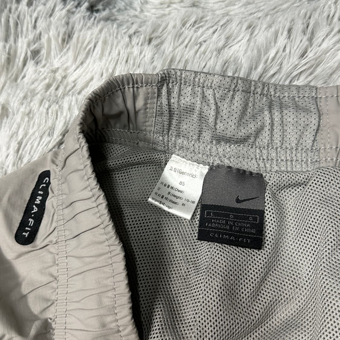 나이키 클리마핏 나일론 회색 트랙팬츠 L 상품이미지4