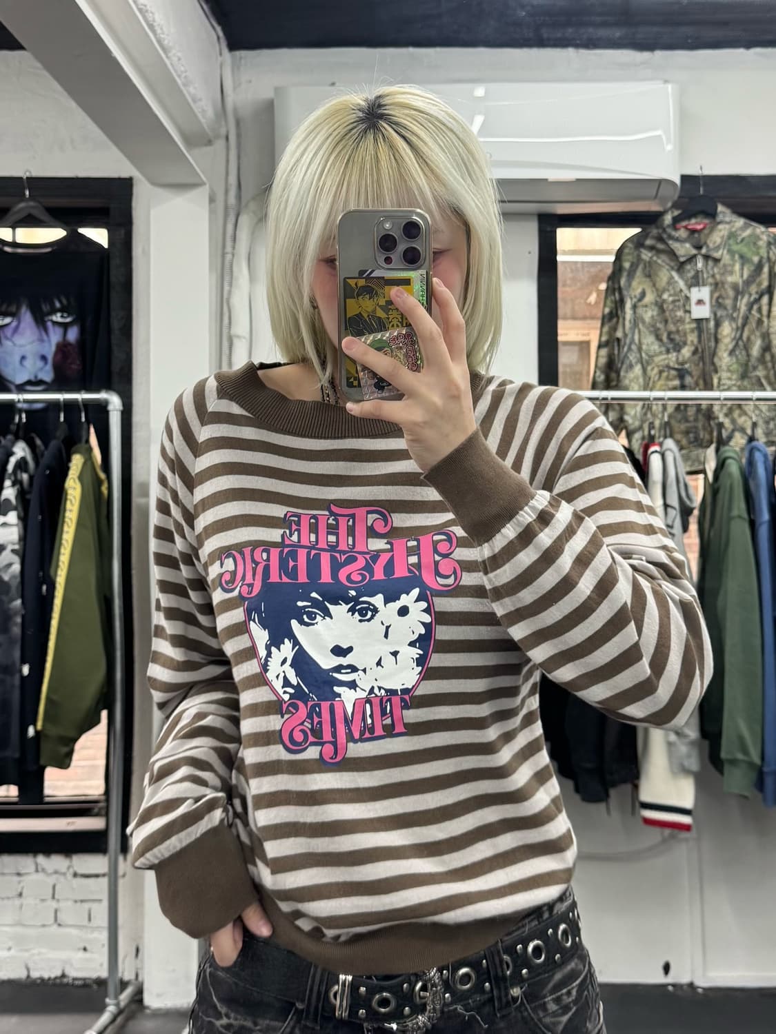 히스테릭 글래머 히스걸 롱슬리브 상품이미지3