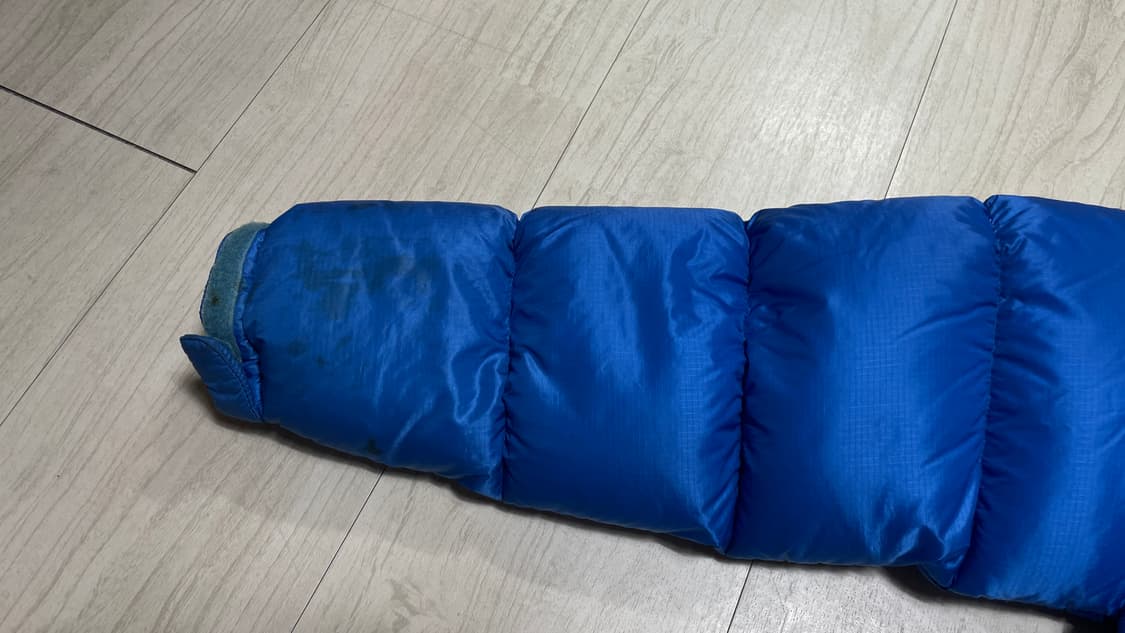 노스페이스 800 눕시 패딩 블루 상품이미지4