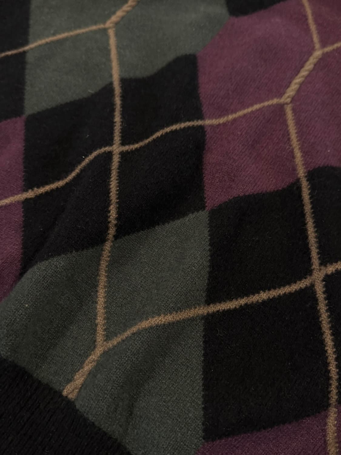 리버크루즈 아가일 캐시미어 니트 100 상품이미지7