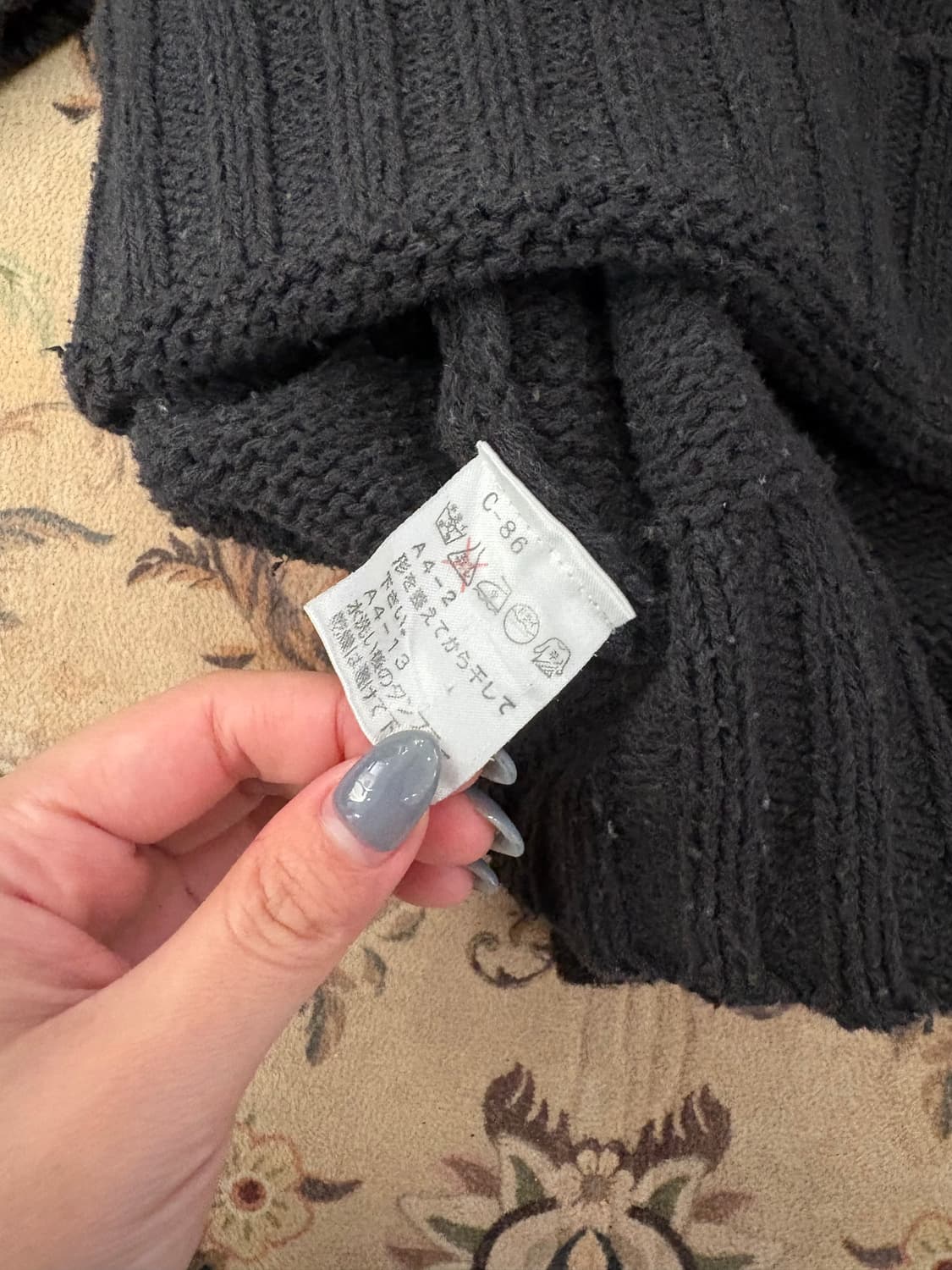 폴로스포츠 자수로고 코튼니트 상품이미지4