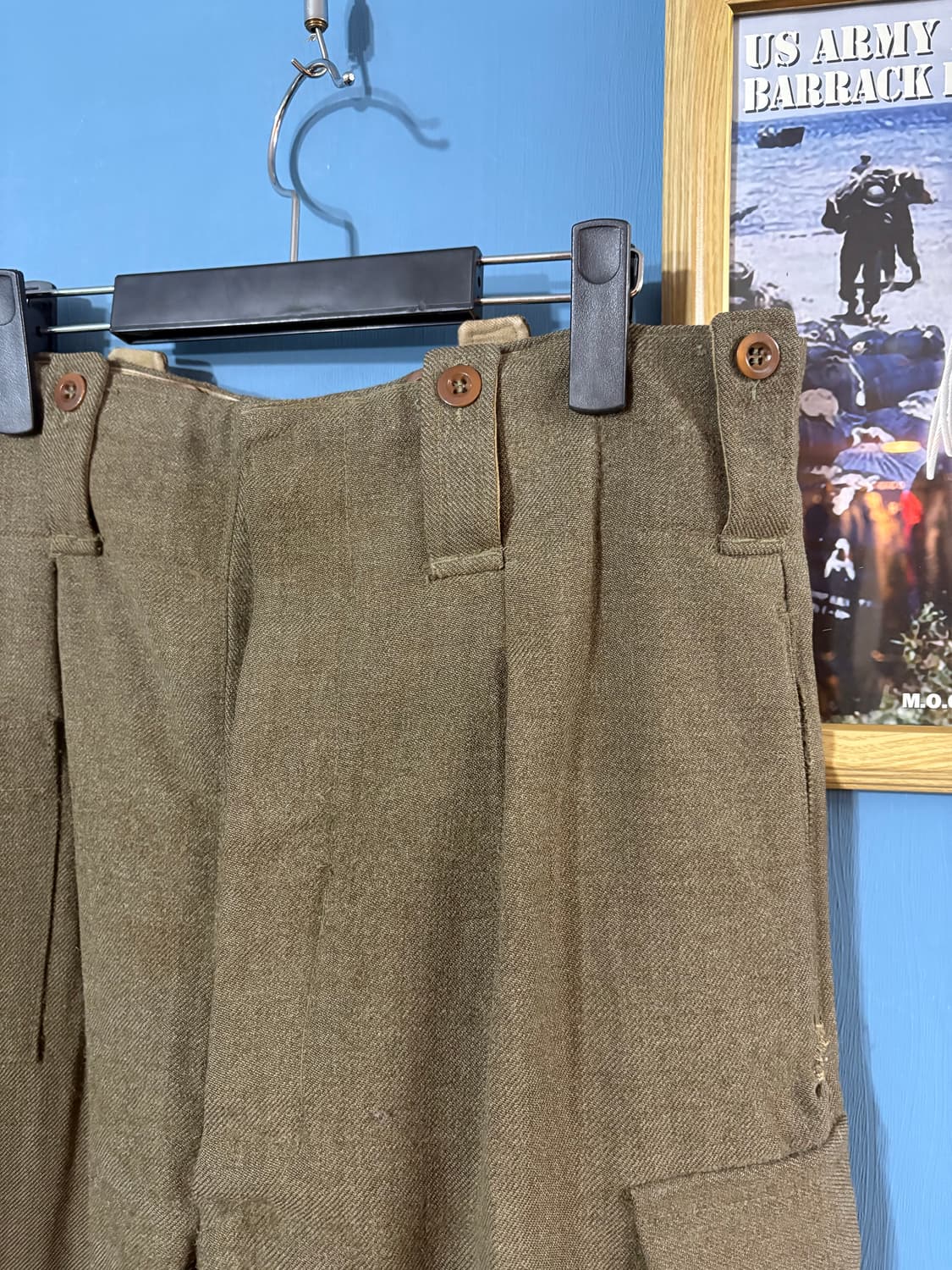 50’s Belgian Army Battle Dress Pant. 상품이미지3
