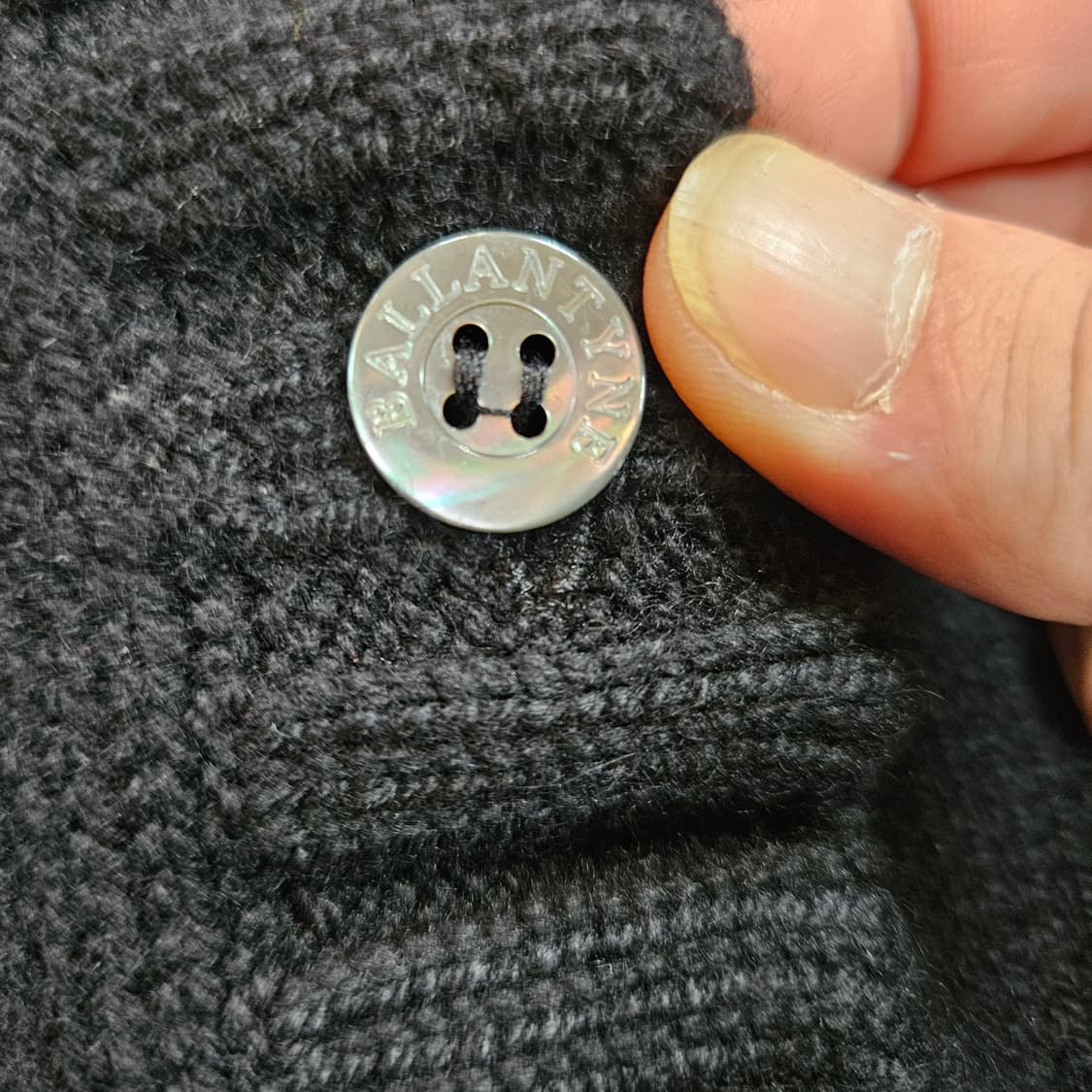 발렌타인 in 스코트랜드 캐시미어 100% 가디건 자켓  상품이미지5