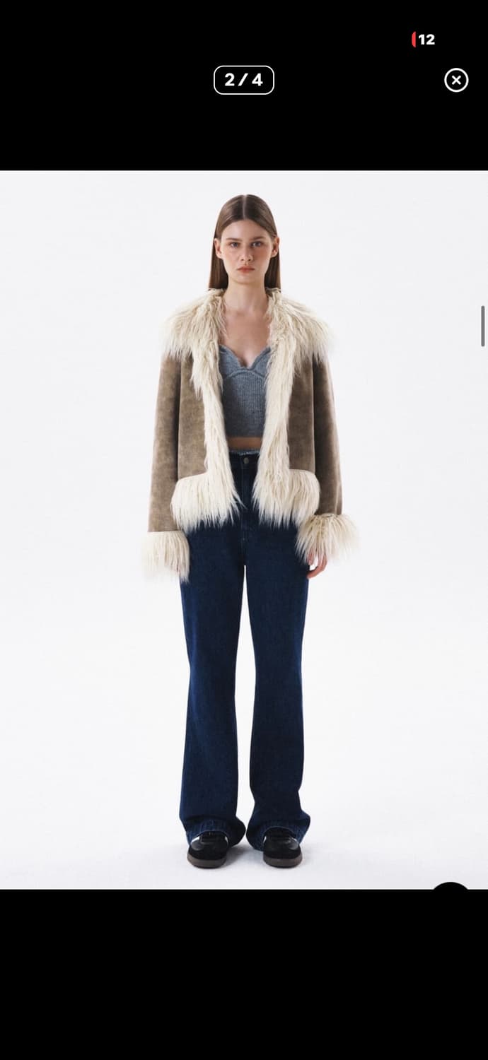 커렌트 리버시블 퍼자켓 상품이미지2