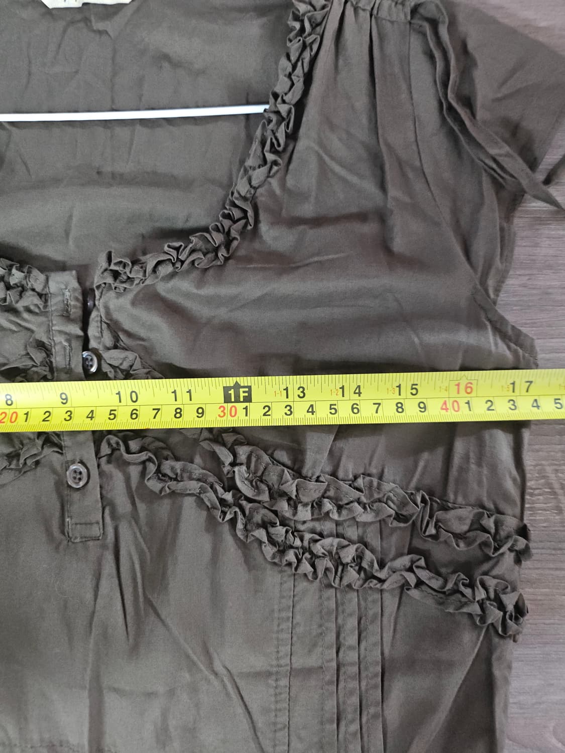 카키 면 원피스 66 상품이미지6