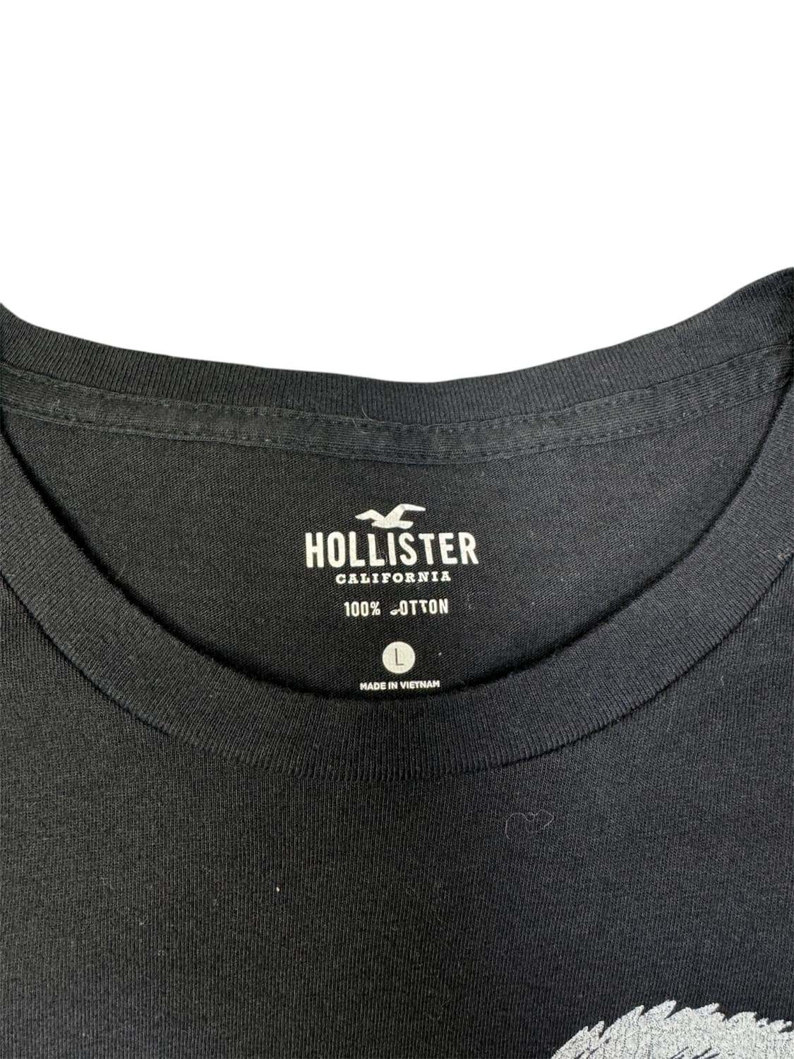 빈티지 홀리스터 HOLLISTER 이글 바이크 그래픽 롱슬리브 쭉티 L 상품이미지3