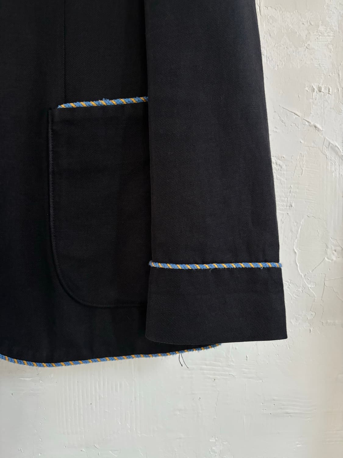 Polo 폴로 랄프로렌 네이비 엠브로이드 파이핑 블레이저 자켓 상품이미지5