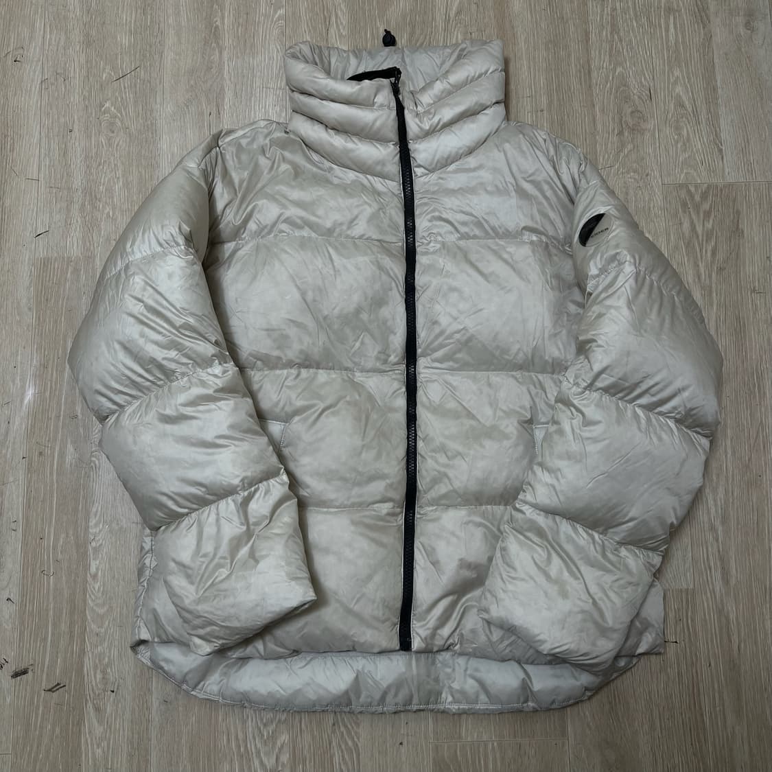 아이더 와펜 구스다운 푸퍼 숏패딩 M/95  상품이미지1