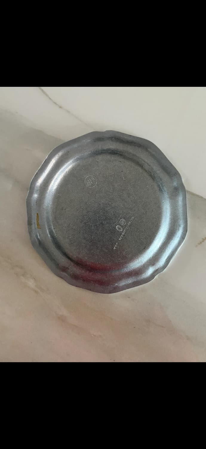 빈티지 주석 접시  상품이미지2