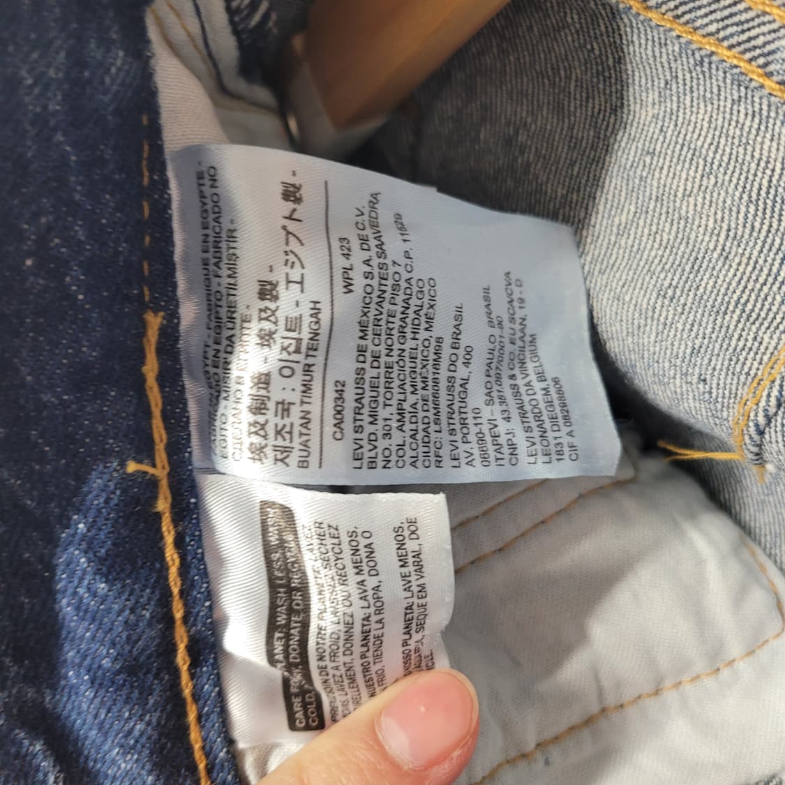 Levi's 리바이스 501 X 제이든 스미스 '93 스트레이트 진 상품이미지6