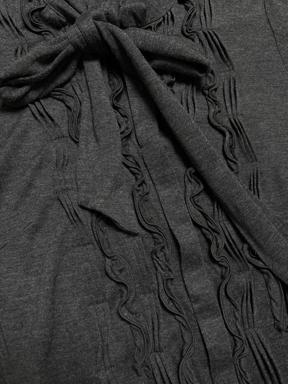 리본 프릴 갸루 펑크 긱시크 y2k  상품이미지2