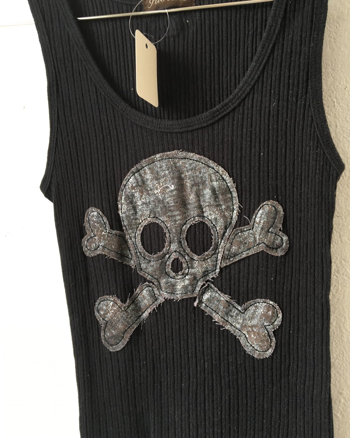 Skull patch sleeveless 상품이미지3