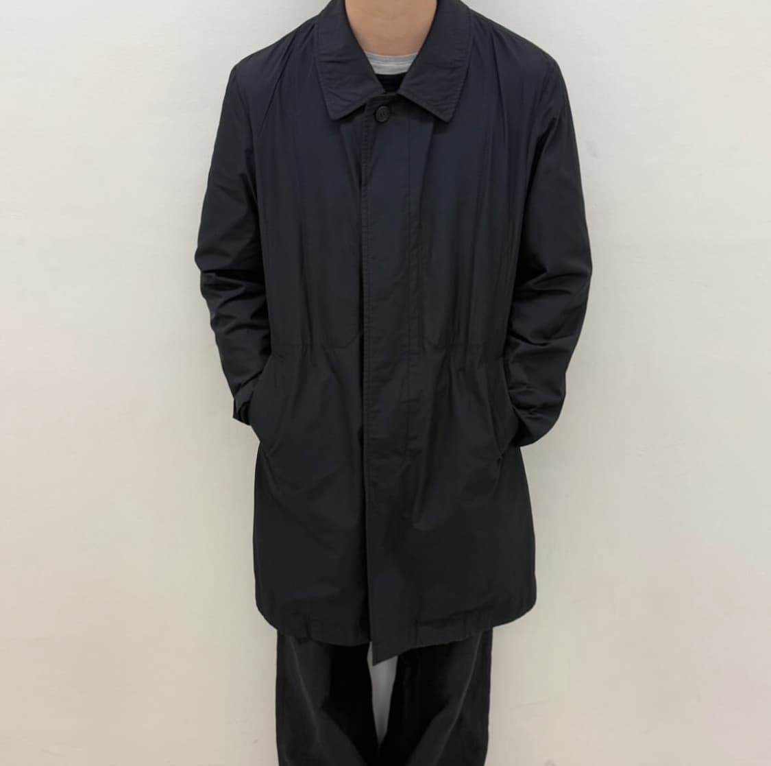 이세이미야케 스탠 카라 코트 상품이미지2