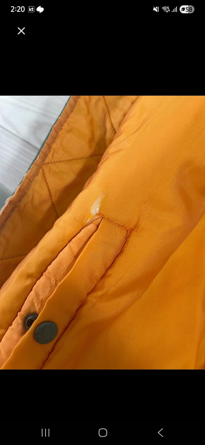 아비렉스 USA MA-1 L 상품이미지4