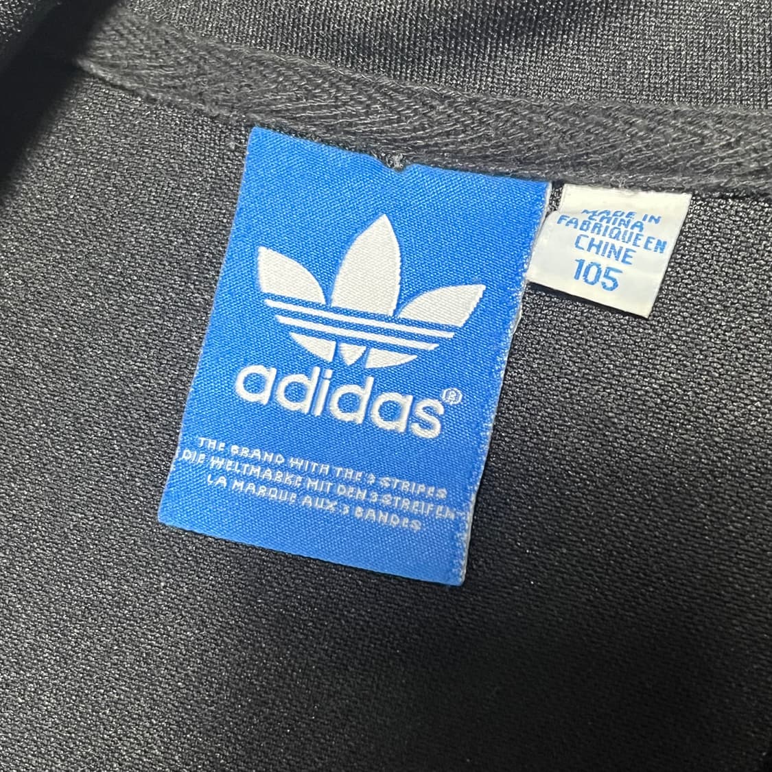 XL(105) 아디다스 파이이어버드 블랙 유로파 져지  상품이미지4