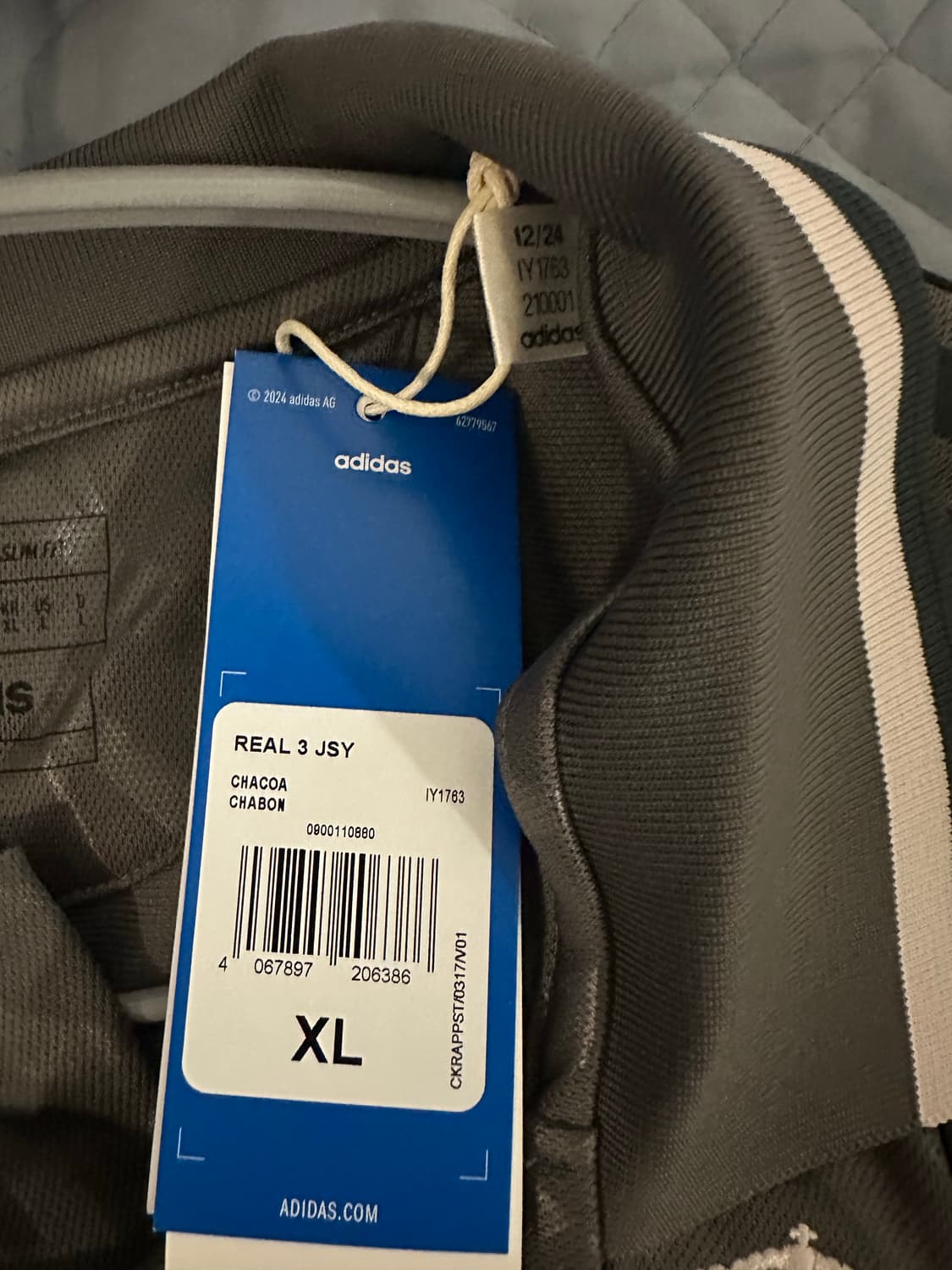 국내 XL) 24-25 레알 마드리드 써드 발베르데 챔스ver. 상품이미지7