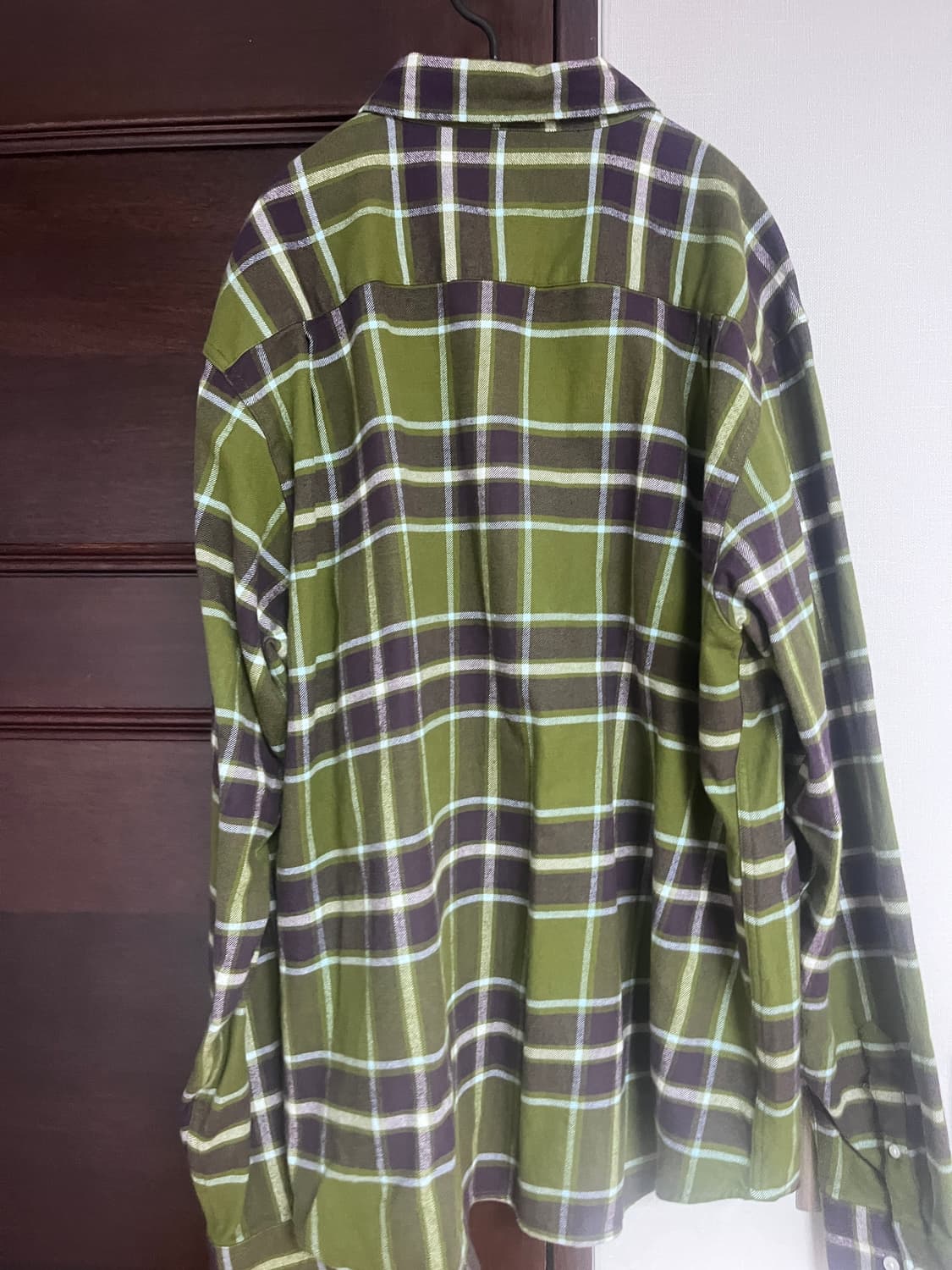 오베이 체크셔츠 상품이미지5