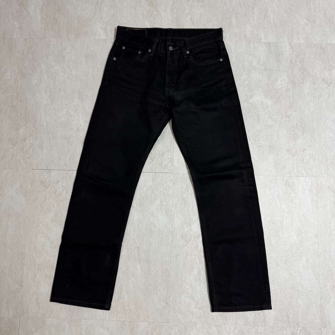 (30x30) 리바이스 505 블랙진 상품이미지1