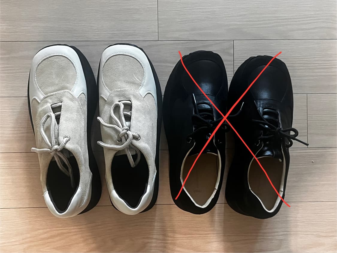 오소이 보트 스니커즈 베이지  상품이미지1