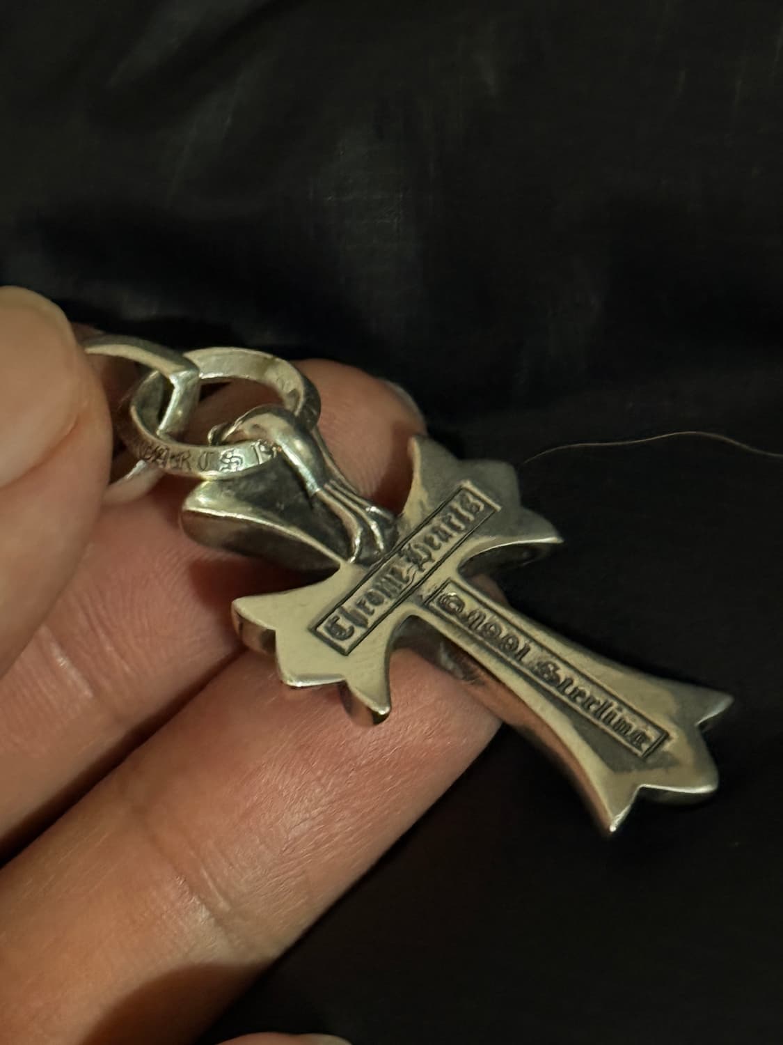 크롬하츠 스몰 크로스 with 베일 펜던트 상품이미지2