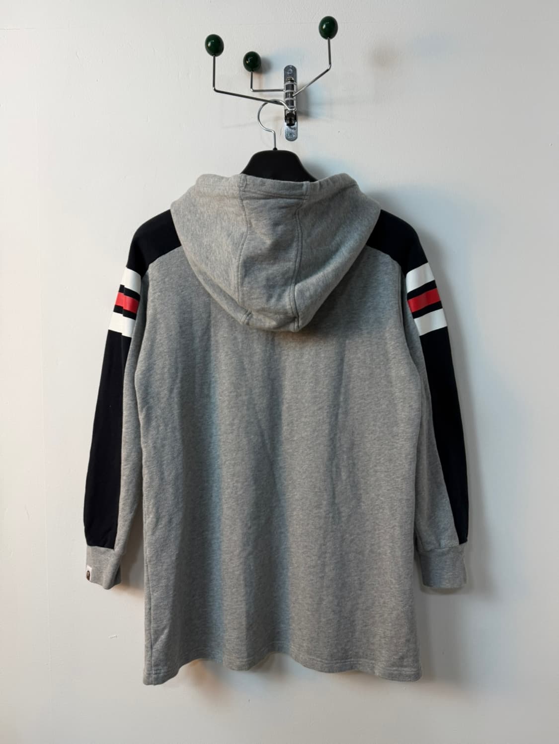 베이프 컬리지 로고 하프 집업 후디  상품이미지5