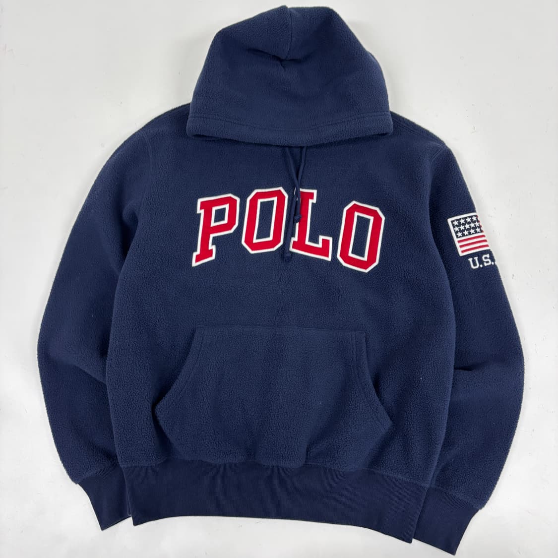폴로 후리스 후드티 상품이미지3
