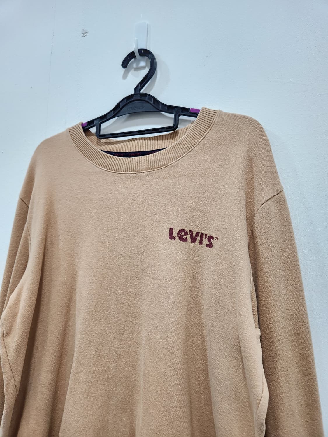 리바이스 베이지 맨투맨 티셔츠 남성 95사이즈 상품이미지2