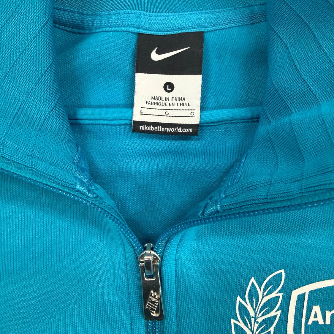 (L)10s 나이키 NIKE 아스날 트랙탑 져지(하늘색) 상품이미지2