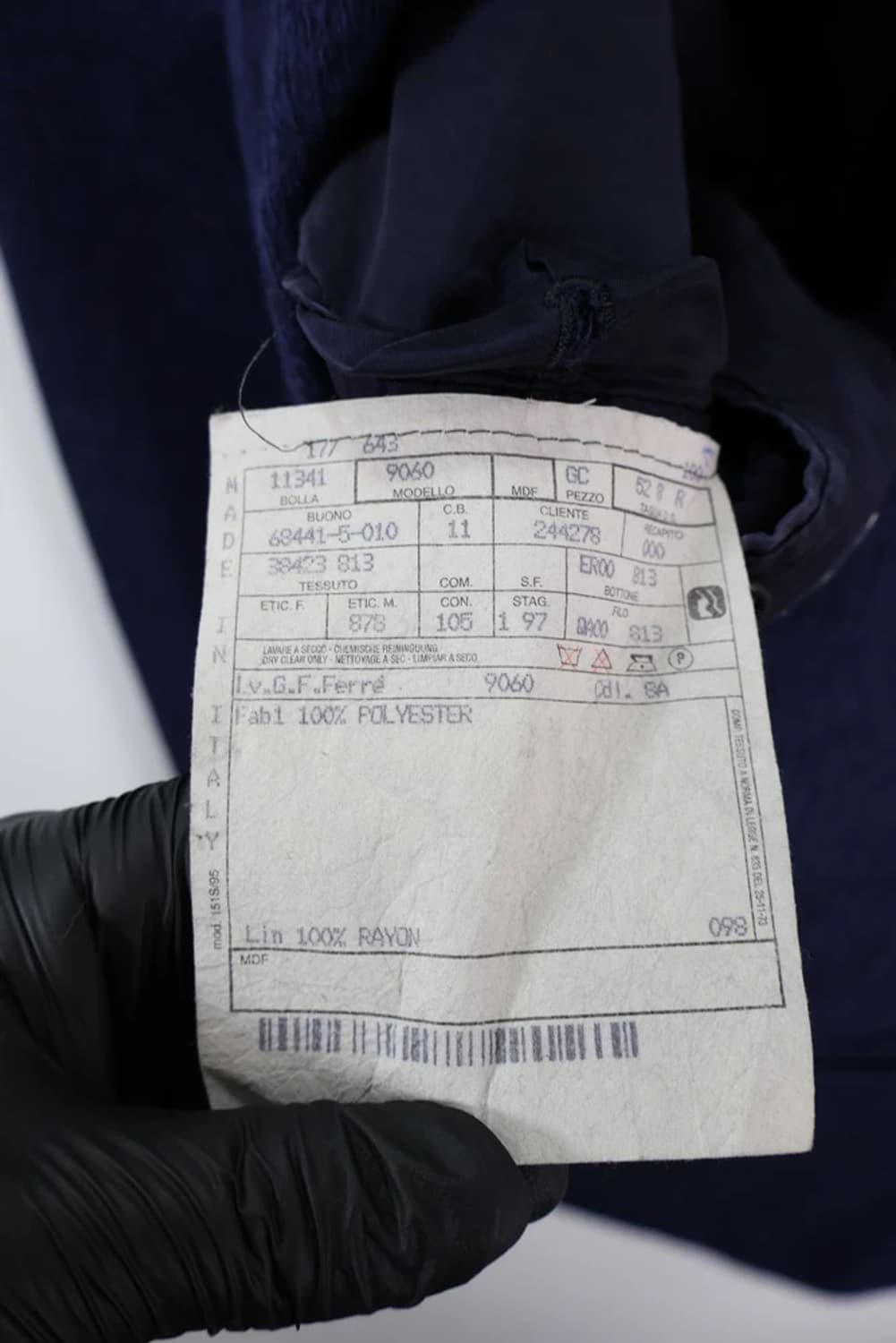  잔프랑코 페레 이탈리아 메이드 블레이저 상품이미지7