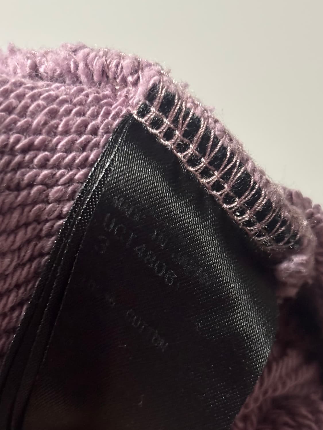 언더커버 크롭 스웻 라벤더 상품이미지4