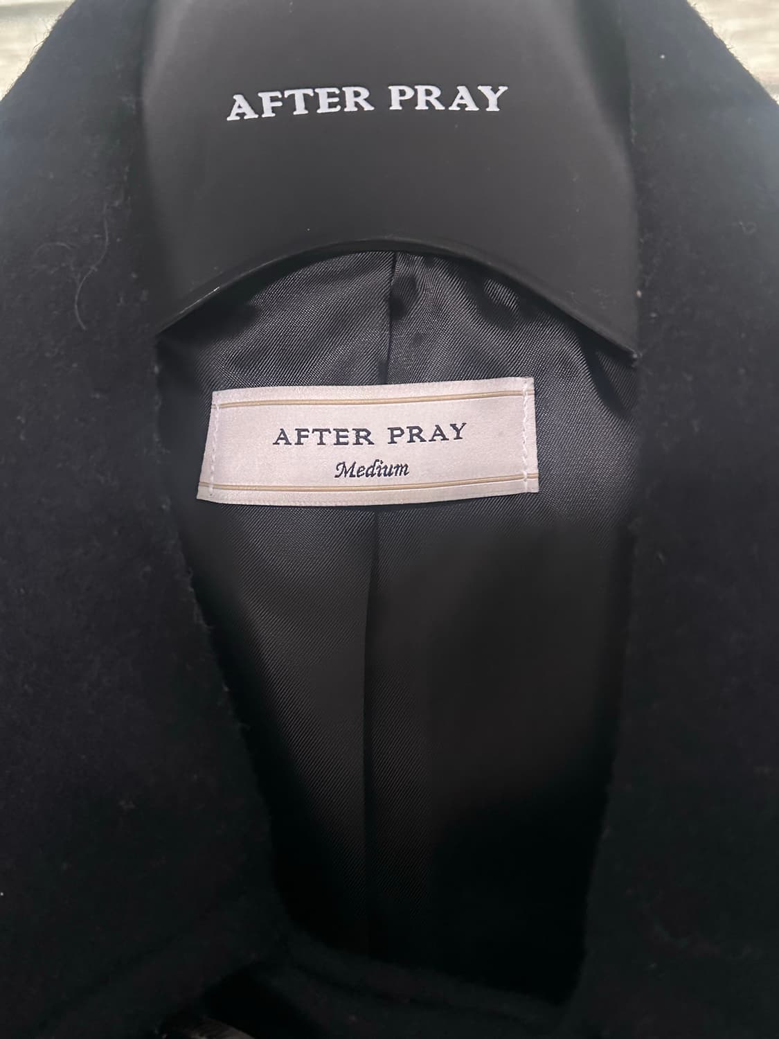 애프터프레이 투어리스트 발마칸 코트 네이비(M) 상품이미지2