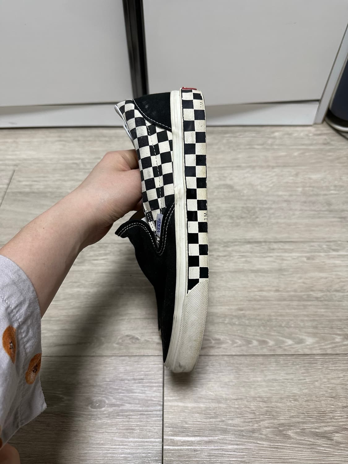 280 반스 사이드테잎 슬립온 체커보드 상품이미지3