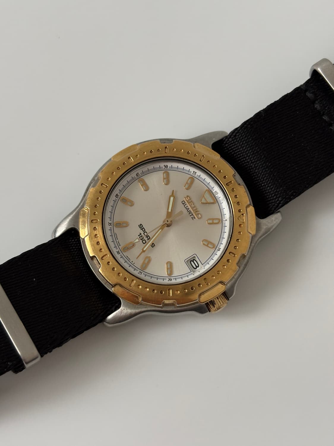 1990s Sports 150 Gold Bezel Diver Quartz 상품이미지4