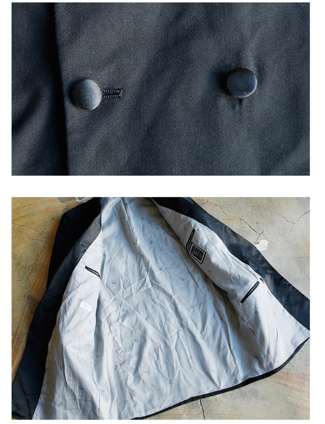 80‘s Christian Dior Monsieur 턱시도 자켓 상품이미지3