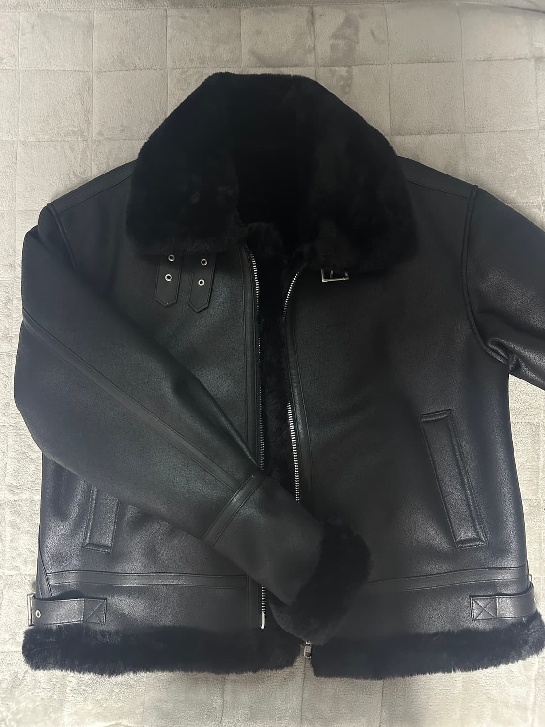 도프제이슨 하이넥 무스탕 상품이미지3