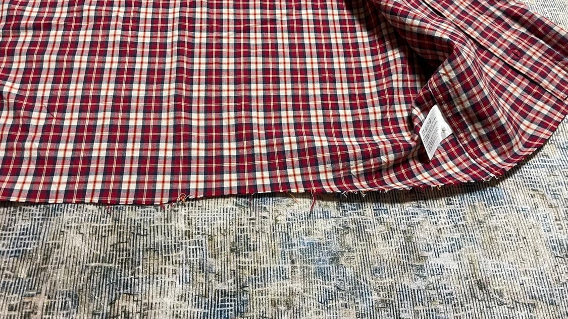 JPN 일본빈티지 Y2K 모리걸 올드 유니클로 UNIQLO 체크 셔츠 L 상품이미지8