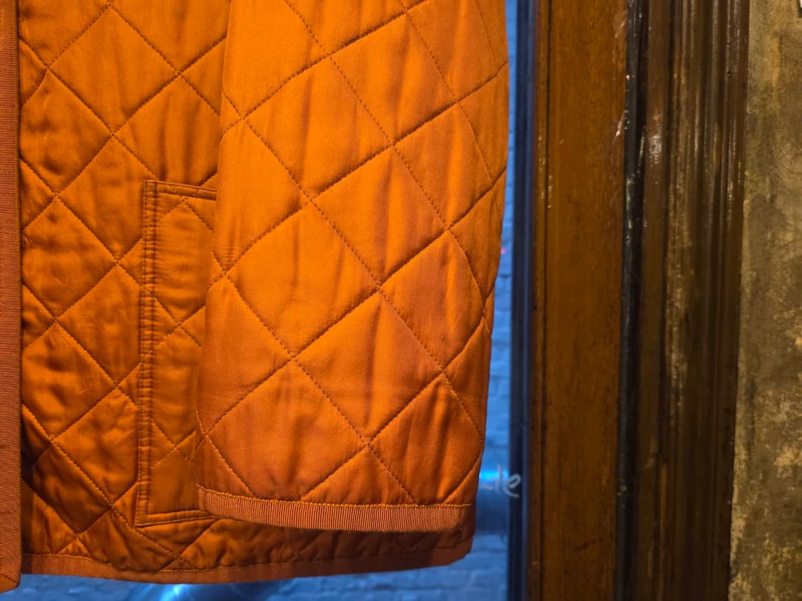 살바토레 페라가모 실크퀼팅자켓 상품이미지10