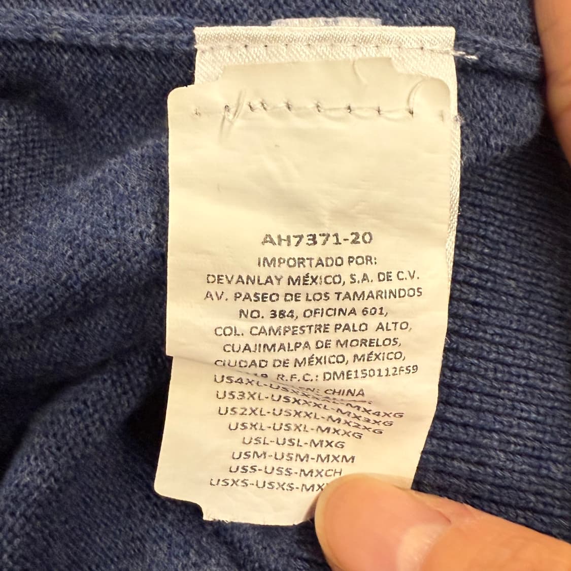 [정품/M] 라코스테 네이비 니트 스웨터 b14 상품이미지6