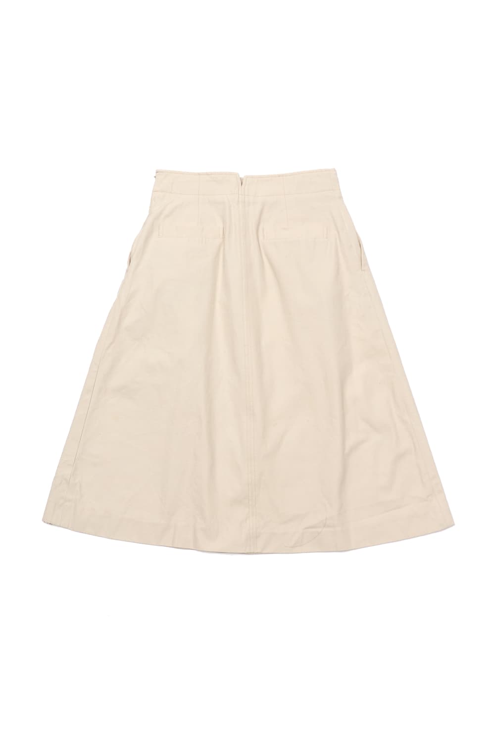 OLD ENGLAND JP Made 스트링 베이지 코튼 스커트  상품이미지2