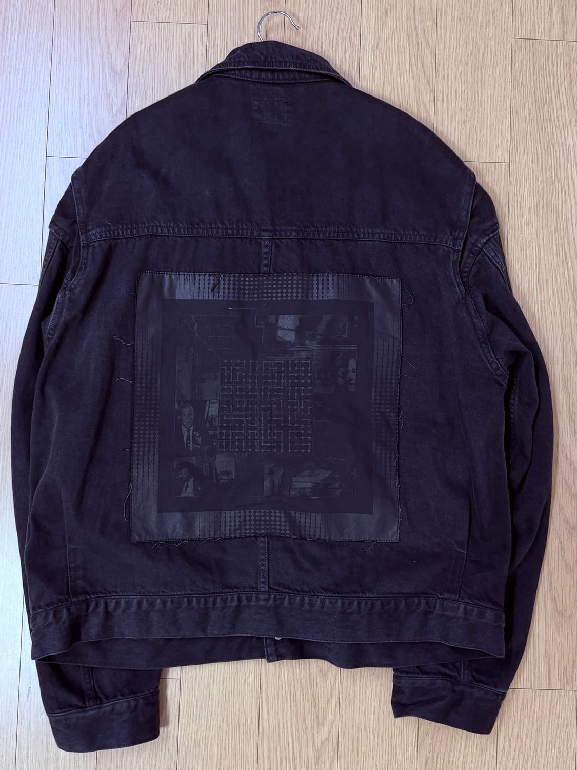 카브엠트 overdyed vh ex dna 데님 자켓 챠콜 M 상품이미지5