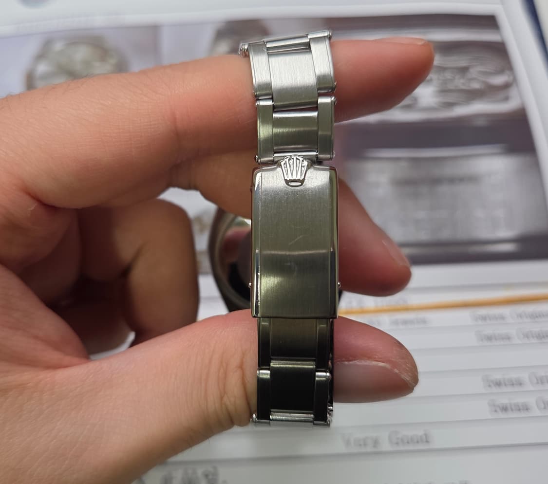 빈티지 롤렉스 오이스터 퍼페츄얼 1500 오리지널 실버판 (감정서 포함) 상품이미지8