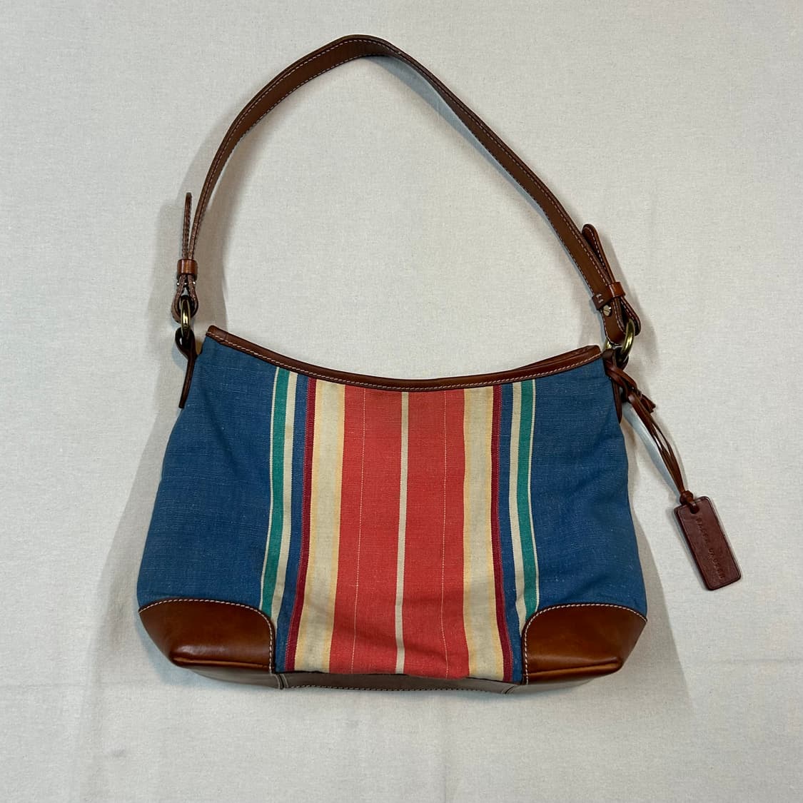 폴로 랄프로렌 스트라이프 호보백 숄더백 가방 상품이미지4