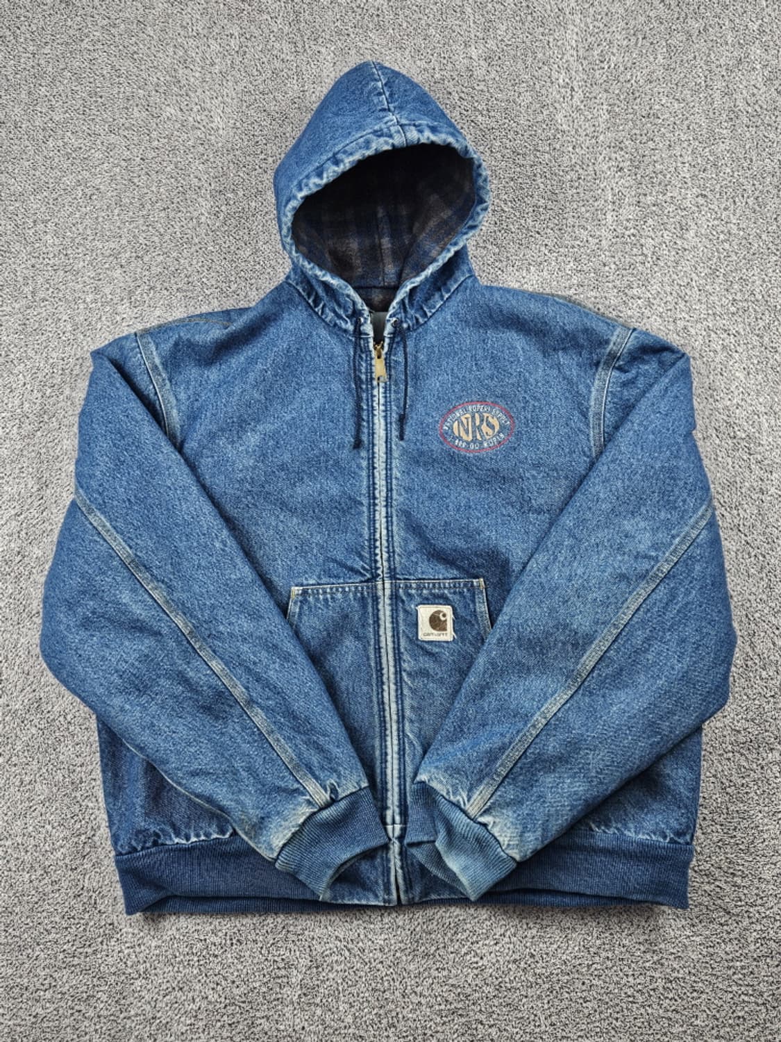 90's USA 칼하트 J08 데님 액티브 자켓 ( XL ) / 9989 상품이미지2