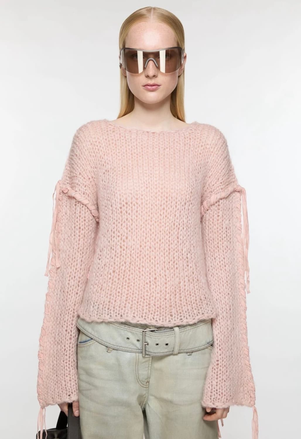 아크네 레이싱 니트 점퍼 상품이미지4