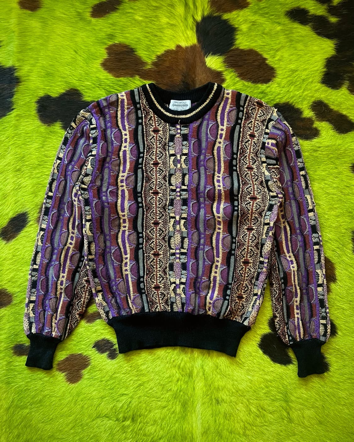 1990s Bizzanti Vintage 3D Cable Knit 상품이미지5