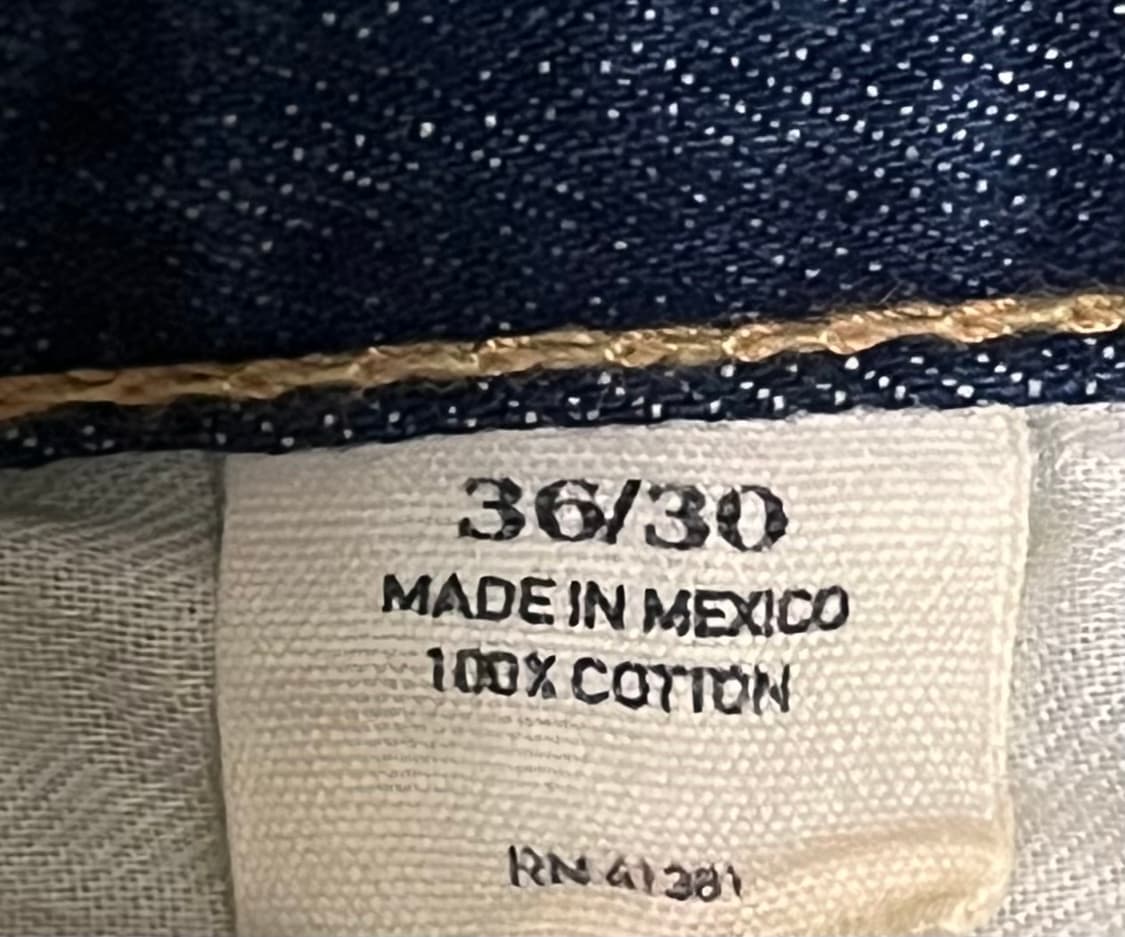 폴로 랄프로렌 남성 슬림 스트레이트 청바지 36 상품이미지8