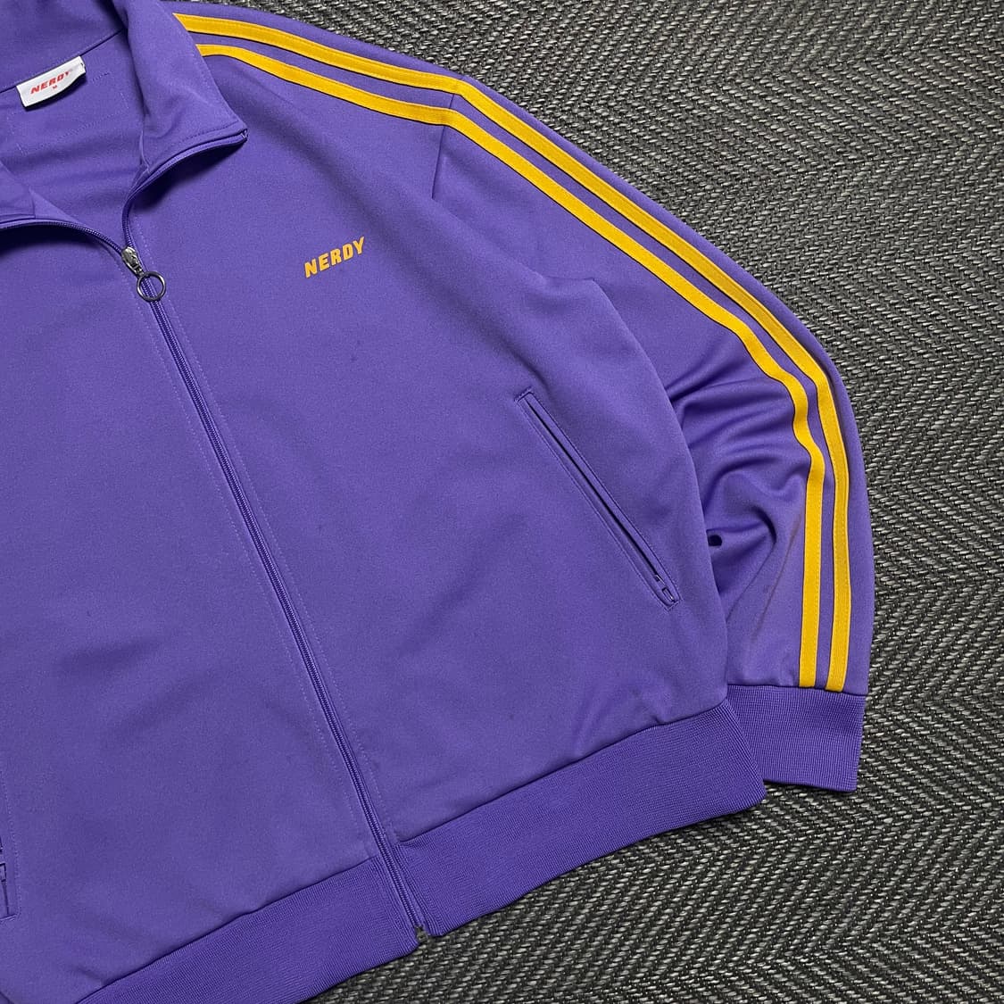 널디 루즈핏 퍼플 트랙탑 져지o 5242 상품이미지2